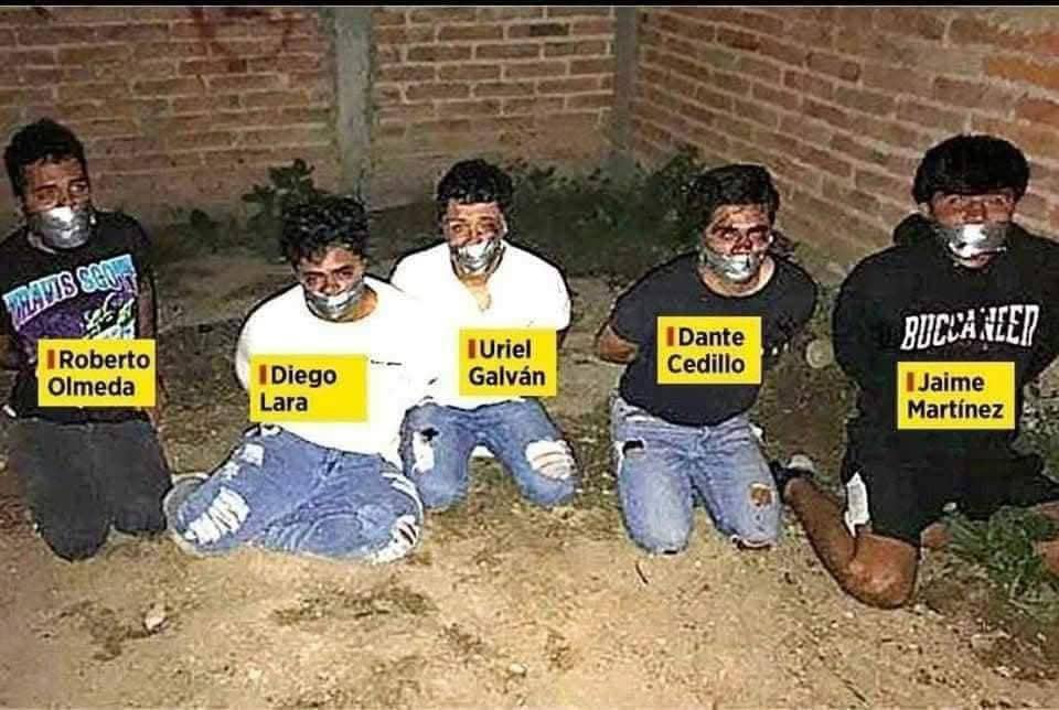 Sale a la luz video de 5 jóvenes desaparecidos